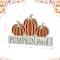 Glitzhome® 11.75" Fall Wood Pumpkin Patch Table Sign